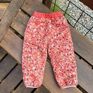Reversible fleece Patagonia winter pants 3T